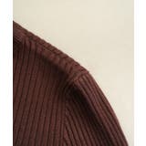 さりげない肌見せと上品さもあるデザインニット トップス プルオーバー | maison de LATIR | 詳細画像56 