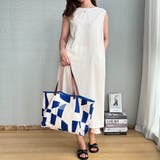 ポケット付きで便利！上品リゾートサラサラ涼しいノースリーブワンピース | maison de LATIR | 詳細画像5 