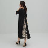 フェザー | 大人上品にきまるバックスリットロングワンピース 夏 夏 | maison de LATIR