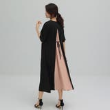 ピンク | 大人上品にきまるバックスリットロングワンピース 夏 夏 | maison de LATIR