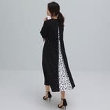 ホワイトフラワー | 大人上品にきまるバックスリットロングワンピース 夏 夏 | maison de LATIR