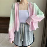 ピンク | シアー感が可愛いフリル袖サマーニット 夏 夏 | maison de LATIR