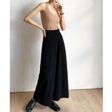 お気入り19万突破！脅威の高評価！リピ続出！夏プリーツリブワイドパンツ。形状記憶… | maison de LATIR | 詳細画像11 