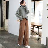 お気に入り19万!何度もリピート!秋服ウエストゴムで快適シルエット。普段着、オフ… | maison de LATIR | 詳細画像7