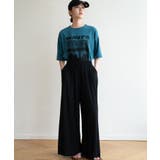 接触冷感で夏も快適にサラッと穿ける。上品美脚ストレートプリーツパンツ | maison de LATIR | 詳細画像30