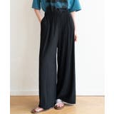 接触冷感で夏も快適にサラッと穿ける。上品美脚ストレートプリーツパンツ | maison de LATIR | 詳細画像33