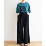接触冷感で夏も快適にサラッと穿ける。上品美脚ストレートプリーツパンツ | maison de LATIR | 詳細画像38