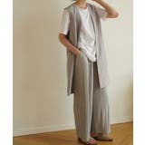 接触冷感で夏も快適にサラッと穿ける。上品美脚ストレートプリーツパンツ | maison de LATIR | 詳細画像64