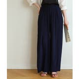接触冷感で夏も快適にサラッと穿ける。上品美脚ストレートプリーツパンツ | maison de LATIR | 詳細画像73