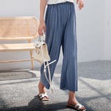 接触冷感で夏も快適にサラッと穿ける。上品美脚ストレートプリーツパンツ | maison de LATIR | 詳細画像76