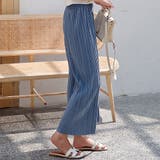 接触冷感で夏も快適にサラッと穿ける。上品美脚ストレートプリーツパンツ | maison de LATIR | 詳細画像77
