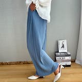 接触冷感で夏も快適にサラッと穿ける。上品美脚ストレートプリーツパンツ | maison de LATIR | 詳細画像81