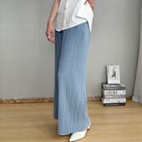 接触冷感で夏も快適にサラッと穿ける。上品美脚ストレートプリーツパンツ | maison de LATIR | 詳細画像83