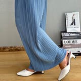 接触冷感で夏も快適にサラッと穿ける。上品美脚ストレートプリーツパンツ | maison de LATIR | 詳細画像85
