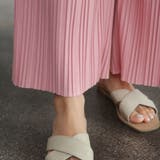 接触冷感で夏も快適にサラッと穿ける。上品美脚ストレートプリーツパンツ | maison de LATIR | 詳細画像93