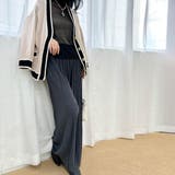 秋冬も綺麗に。上品上質美脚プリーツワイドパンツ 秋冬服 秋冬色 | maison de LATIR | 詳細画像34 