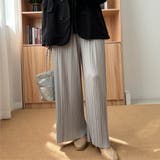 秋冬も綺麗に。上品上質美脚プリーツワイドパンツ 秋冬服 秋冬色 | maison de LATIR | 詳細画像41 