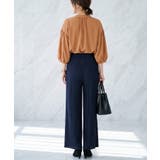 リピ買い多数！サラリとしていて履き心地◎ウエストゴムでラフに履ける秋服上品プリー… | maison de LATIR | 詳細画像23 