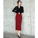 ハイウエスト上品リブニットスカート | maison de LATIR | 詳細画像13