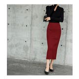 ハイウエスト上品リブニットスカート | maison de LATIR | 詳細画像14