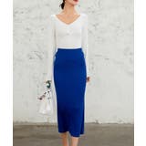 ハイウエスト上品リブニットスカート | maison de LATIR | 詳細画像22