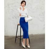 ハイウエスト上品リブニットスカート | maison de LATIR | 詳細画像23