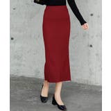 ハイウエスト上品リブニットスカート | maison de LATIR | 詳細画像25