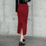 ハイウエスト上品リブニットスカート | maison de LATIR | 詳細画像27