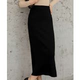 ハイウエスト上品リブニットスカート | maison de LATIR | 詳細画像34