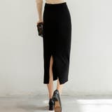 ハイウエスト上品リブニットスカート | maison de LATIR | 詳細画像35