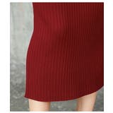 ハイウエスト上品リブニットスカート | maison de LATIR | 詳細画像55