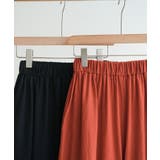 《11色展開》軽やかに揺れるフレアパンツ ウエストゴムでラクな穿き心地とポケット… | maison de LATIR | 詳細画像52 