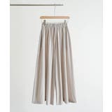 《11色展開》軽やかに揺れる夏服フレアイージーパンツ ウエストゴムでラクな穿き心… | maison de LATIR | 詳細画像91
