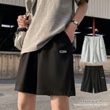 ワンポイントハーフスウェット夏服イージーショートパンツ | maison de LATIR | 詳細画像1 