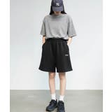 ワンポイントハーフスウェット夏服イージーショートパンツ | maison de LATIR | 詳細画像13 