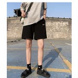 ワンポイントハーフスウェット夏服イージーショートパンツ | maison de LATIR | 詳細画像3 
