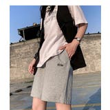 ワンポイントハーフスウェット夏服イージーショートパンツ | maison de LATIR | 詳細画像4 