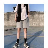 ワンポイントハーフスウェット夏服イージーショートパンツ | maison de LATIR | 詳細画像5 