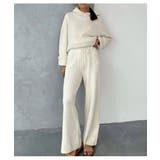 カジュアルにラフな着心地セットアップ レディース セットアップ | maison de LATIR | 詳細画像20 