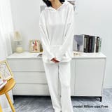 カジュアルにラフな着心地セットアップ レディース セットアップ | maison de LATIR | 詳細画像23 