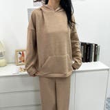 カジュアルにラフな着心地セットアップ レディース セットアップ | maison de LATIR | 詳細画像3 