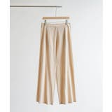 【セットアップ】大人の涼感ワッシャー素材リネンライクワイドパンツ夏服セットアップ | maison de LATIR | 詳細画像21 