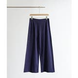 【セットアップ】大人の涼感ワッシャー素材リネンライクワイドパンツ夏服セットアップ | maison de LATIR | 詳細画像36 