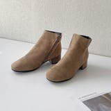 心地よい履き心地。スウェード調上品 春ショートブーツ レディース | maison de LATIR | 詳細画像19 