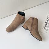 心地よい履き心地。スウェード調上品 春ショートブーツ レディース | maison de LATIR | 詳細画像22 