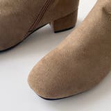 心地よい履き心地。スウェード調上品 春ショートブーツ レディース | maison de LATIR | 詳細画像24 
