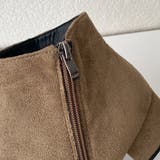 心地よい履き心地。スウェード調上品 春ショートブーツ レディース | maison de LATIR | 詳細画像25 