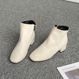 心地よい履き心地。スウェード調上品 春ショートブーツ レディース | maison de LATIR | 詳細画像29 