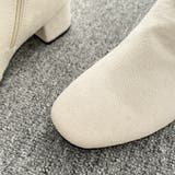 心地よい履き心地。スウェード調上品 春ショートブーツ レディース | maison de LATIR | 詳細画像33 