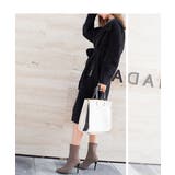 上品シルエット。ピンヒールレッドソール美脚ショートブーツ オフィスカジュアル 大人 | maison de LATIR | 詳細画像19 